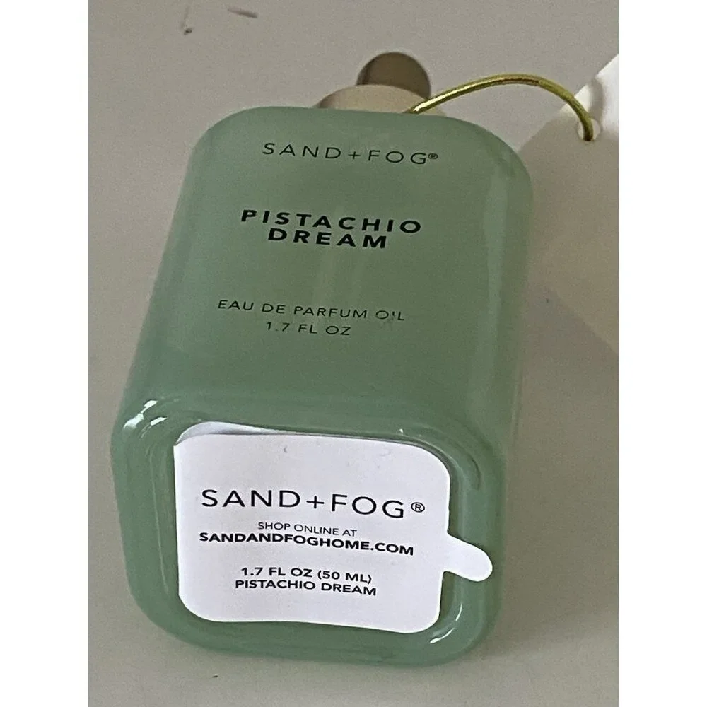 Sand + Fog Eau De Parfum Oil 1.7 fl oz Pistachio Dream Vanilla Brown Sugar Cream